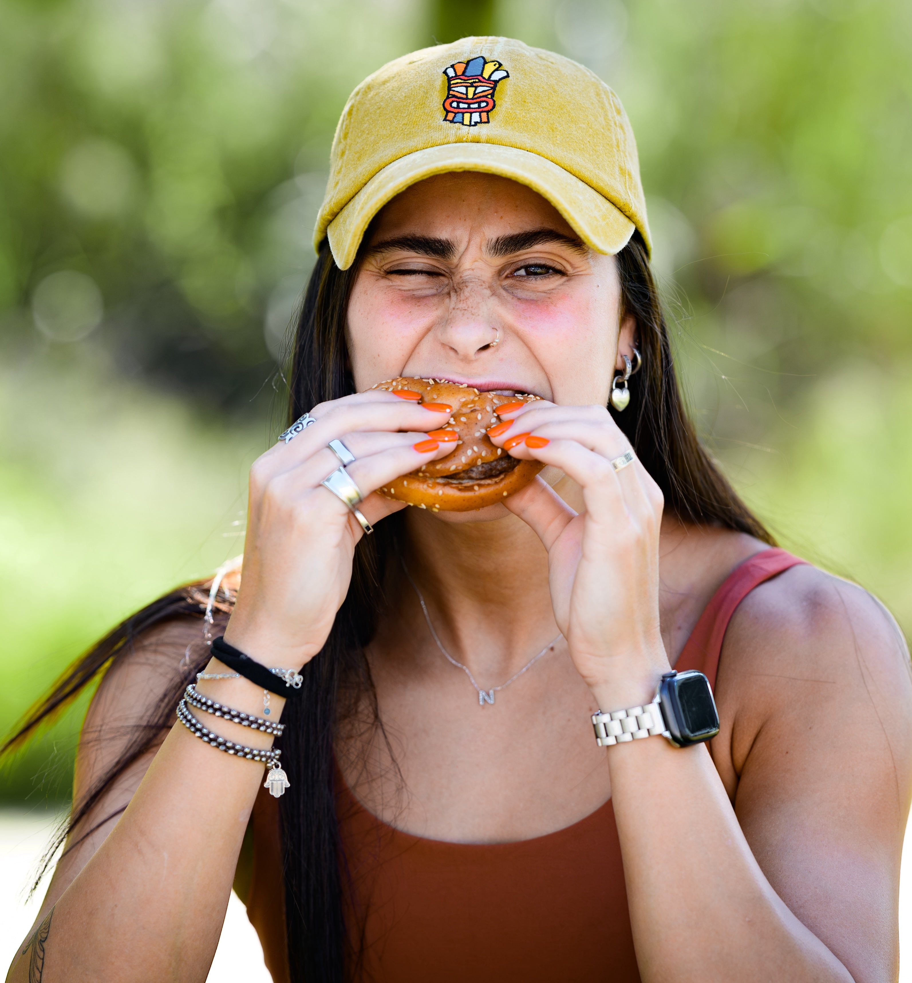 כובע קלאסיק צהוב